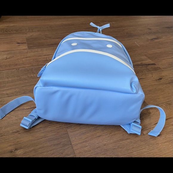 TORI BURCH-NWT Blue Nylon Medium Backpack main image 8
